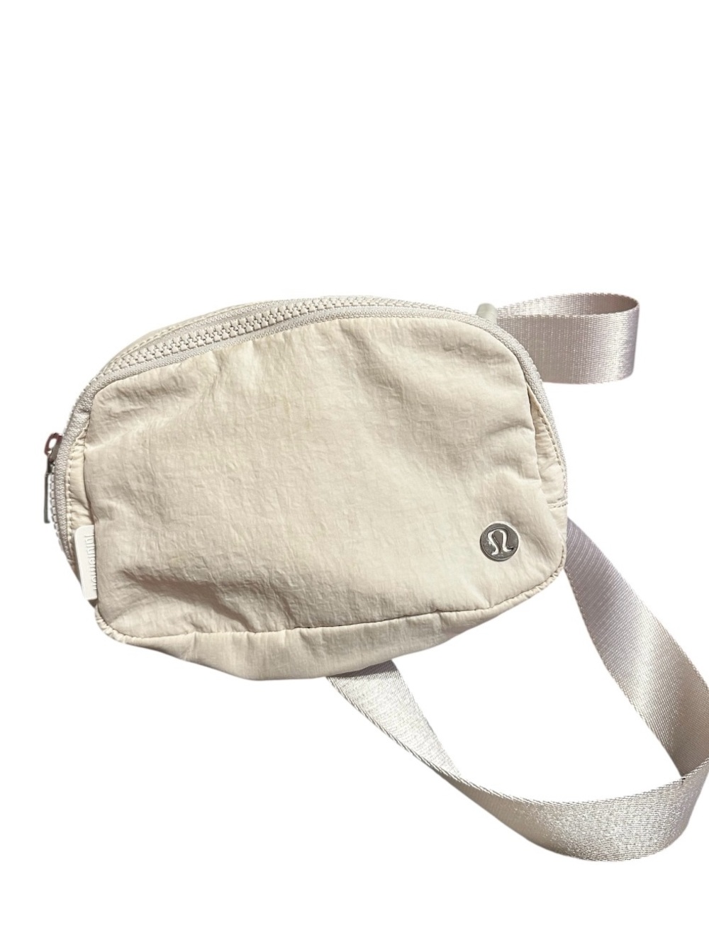 lululemon athletica Cream Small Belt Bag